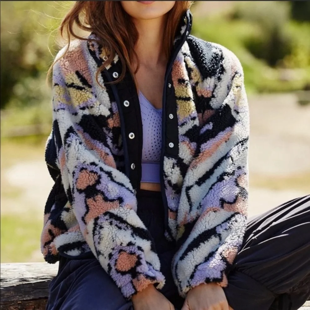 Free People | Hit The Slopes Fleece Jacket - Picture 2 of 10